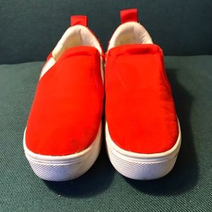 H&M slide sneaker red